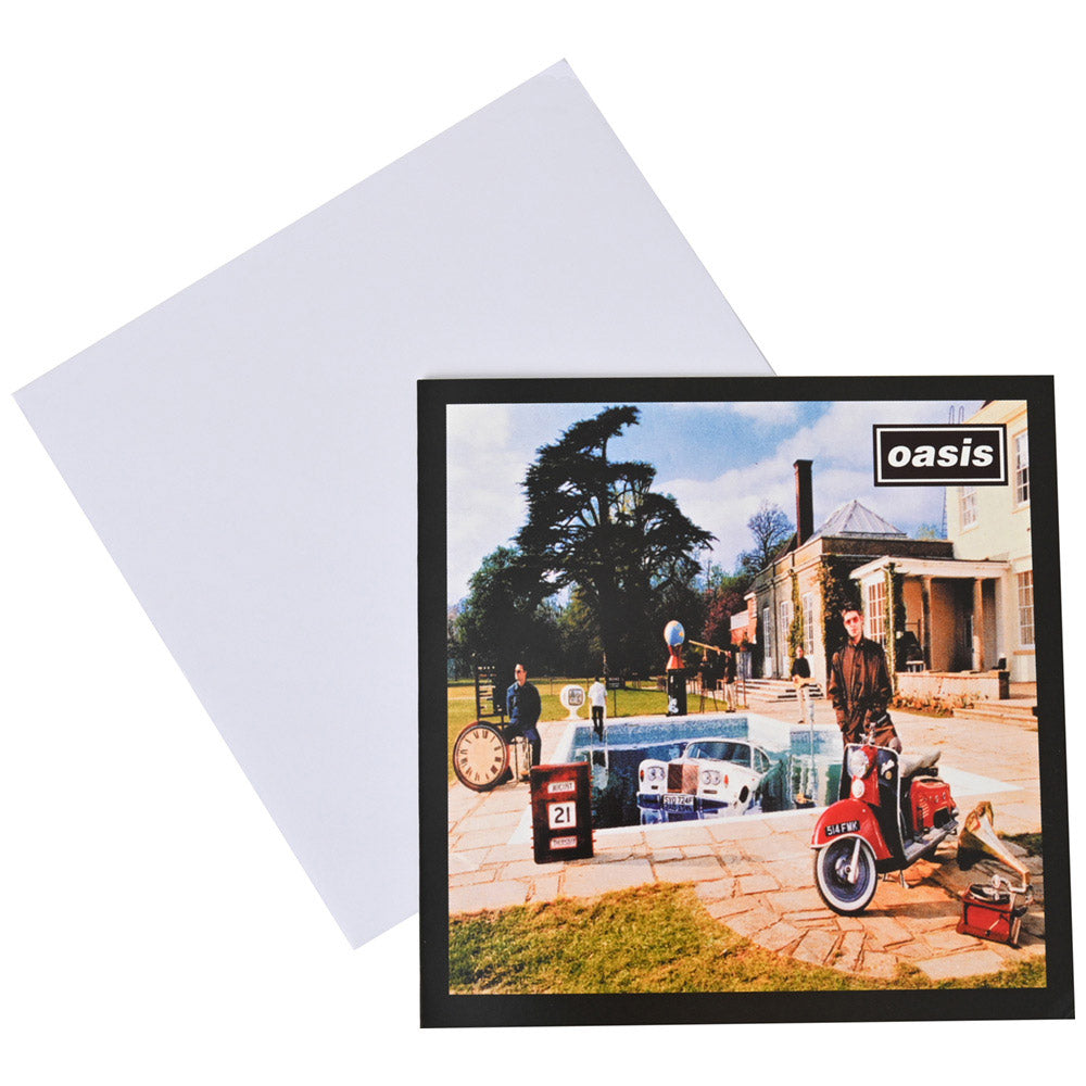 OASIS - (映画「オアシス:ドント・ルック・バック・イン・アンガー」公開 ) - Be Here Now / 封筒付Greetings Card